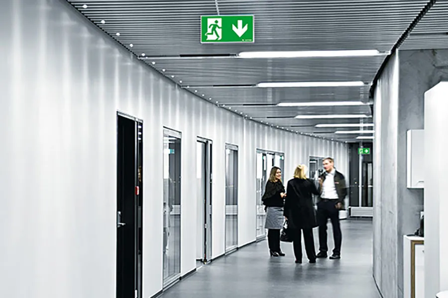 Notbeleuchtungsanlage in einer Pflegeeinrichtung – Elektro Pfeuffer Würzburg