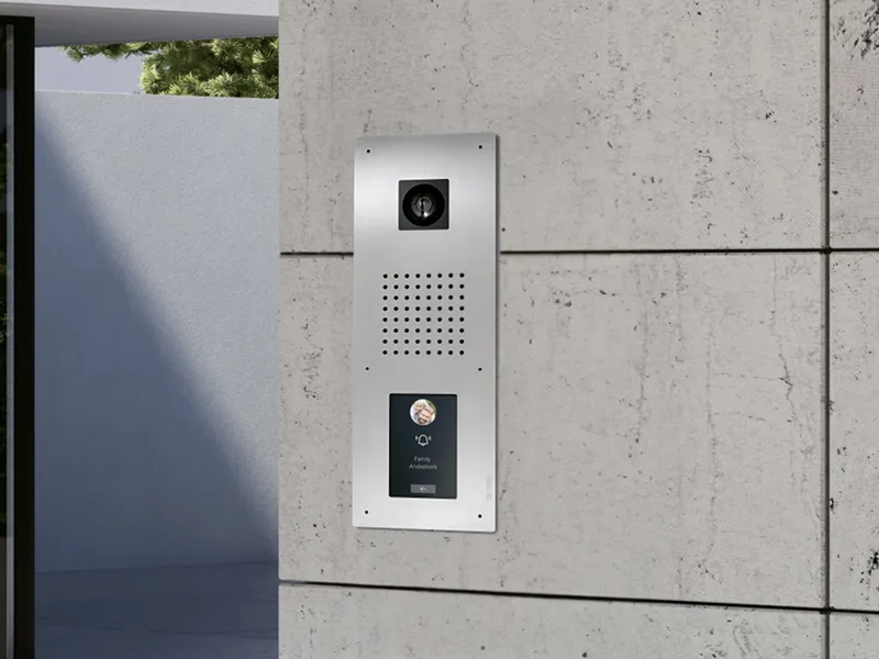 Türsprechanlage am Mehrfamilienhaus – installiert von Elektro Pfeuffer